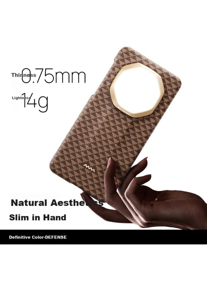 Defense Huawei Mate70rs Phone Case Kevlar Aramid Fiber 70rs Extraordinary Master Collector's Edition Protective Case Art Source Series Still Water Deep - Image 2