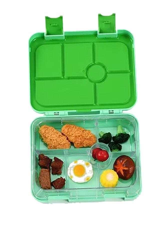 Arabest Square Sealed Lattice Portable Lunch Box Green  - Image 1