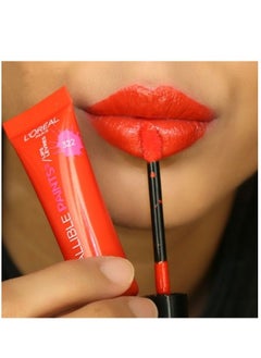 L'OREAL PARIS L'Oreal Infallible Lip Paints - 322 Orange Envy  - Image 2