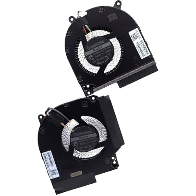 80W 12V CPU & GPU GRAPHICS COOLING FAN N44738-001 REPLACEMENT FOR HP VICTUS 16-R 16-S 16-WD 16-XD 16-AE 16-R0073CL 16-WD0013DX - Image 1