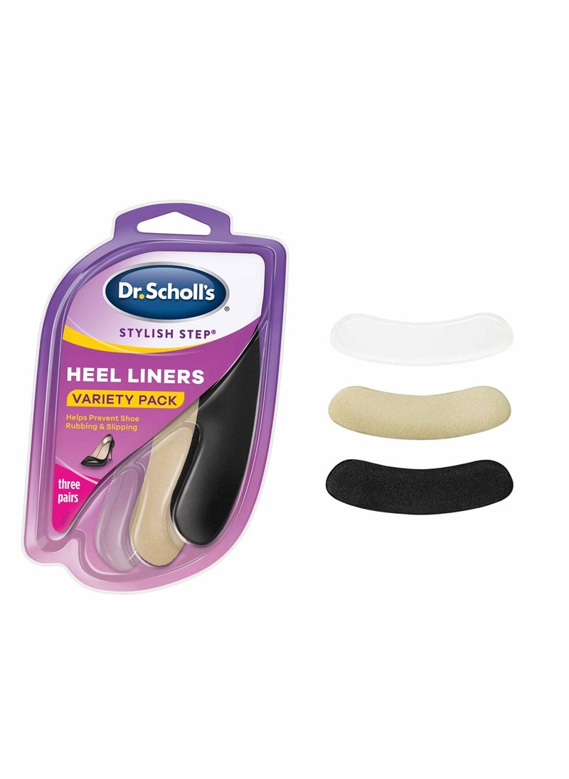 Dr. Scholl's Dr. Scholl's Stylish Step Heel Liners 3 pack  - Image 1