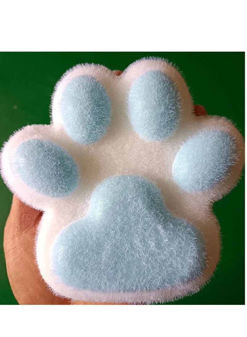 لعبة الضغط على مخلب القطة من Générique Squishy Paw Squeeze، ألعاب مخلب قطة من السيليكون الناعمة واللطيفة، مخلب قطة عملاقة إسفنجية، ألعاب حسية ناعمة لتخفيف التوتر - Image 2