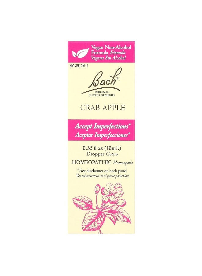 Bach, Original Flower Remedies, Crab Apple, 0.35 fl oz (10 ml) - Image 1