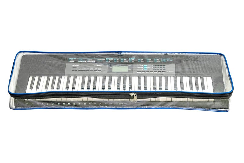 GIG Master غطاء حماية من الغبار شفاف ومقاوم للماء من PVC لبيانو ياماها PSR-I300 و I400 و I500 ذو 61 مفتاحا - Image 1