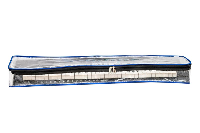 GIG Master غطاء حماية من الغبار شفاف ومقاوم للماء من PVC لبيانو ياماها PSR-I300 و I400 و I500 ذو 61 مفتاحا - Image 3