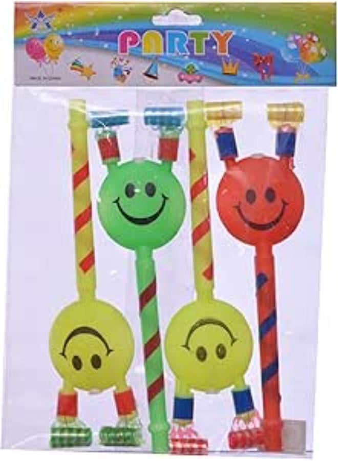GTG TOYS Party Games With Smiley Face Design 4 Pieces  Multi Color - Image 2