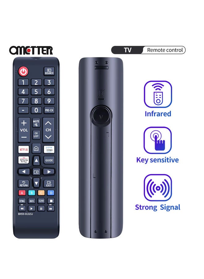 OMETTER BN59-01315J Replacement Universal for Samsung Smart TV Remote Control UN65TU7000FXZC UN70TU7000FXZA UN75TU7000FXZA Netflix - Image 1
