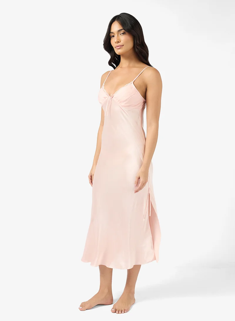 ELLA Long Night Slip Dress