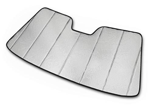 Autotech Park Foldable Sunshade Compatible with 2015-2021 Mercedes C-Class C250 C300 C400 C63 C43 Sedan (Does NOT fit Coupe), Custom-fit Windshield Sun Shade - Image 1