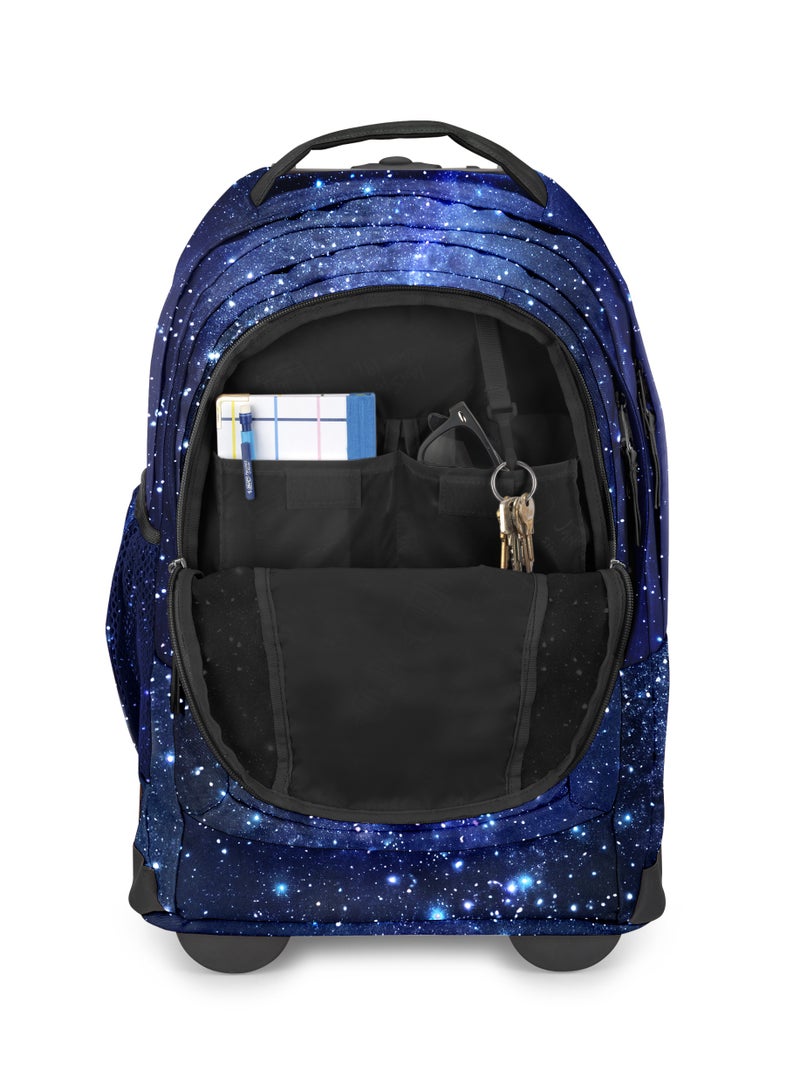 Jansport Driver 8 Stellar Starfie Large two-wheeled Backpack - Image 4