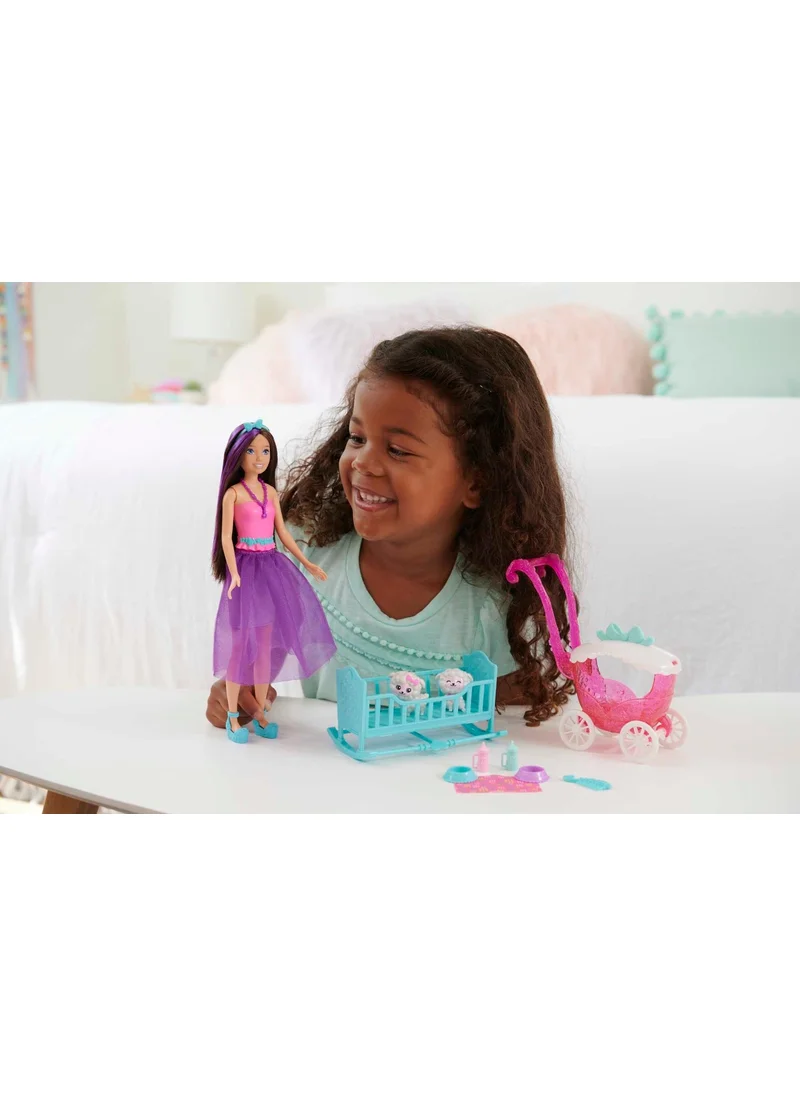 Barbie Dreamtopia Skipper Kitten Care Play Set, ages 3 and up, HLC29