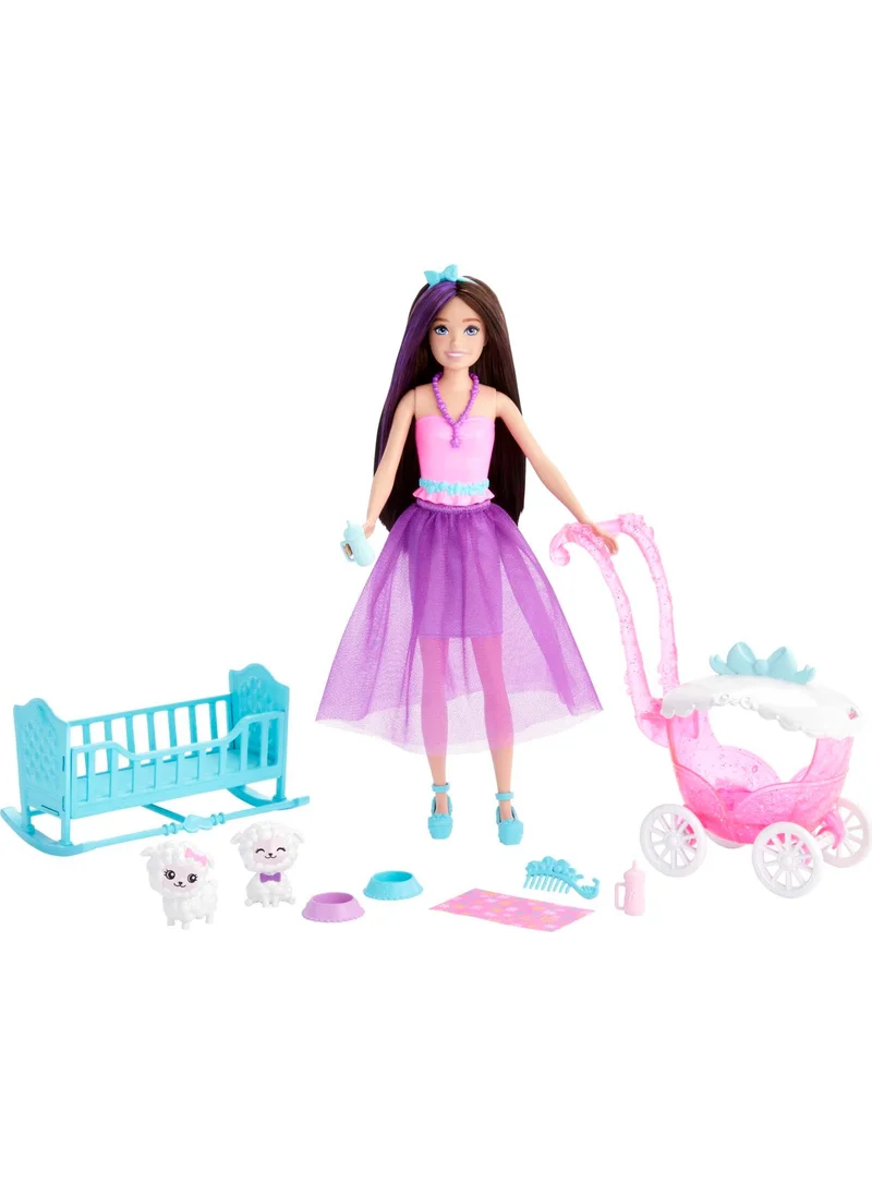 Barbie Dreamtopia Skipper Kitten Care Play Set, ages 3 and up, HLC29
