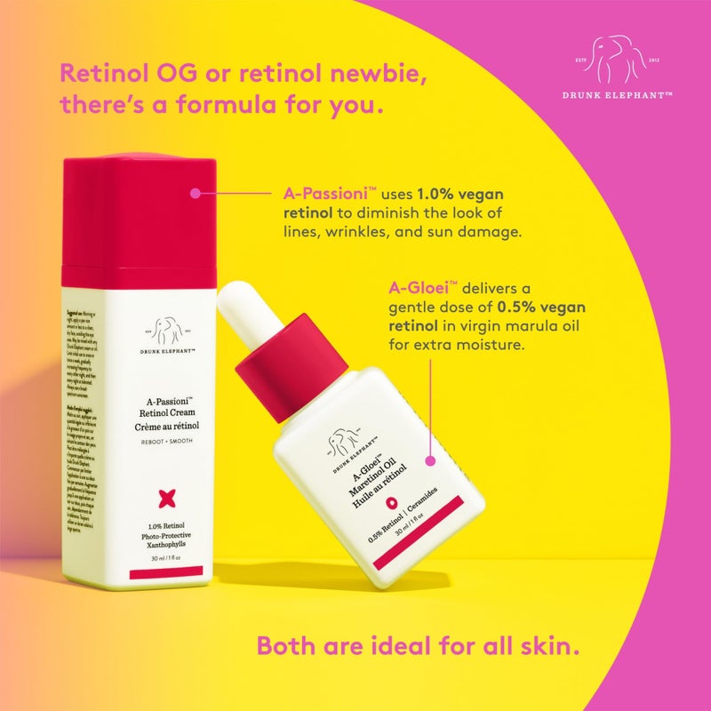 Drunk Elephant A-Passioni Retinol Cream - 30 ml/1 fl oz - 1% Retinol Serum - Clean Clinical Skincare - Cruelty-Free - Dermatologist-Tested - Free of Essential Oils, Silicones, and Fragrance - Image 5