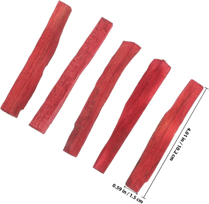 DOITOOL Peru Sacred Wood Sticks 5Pcs Wild Harvested Fragrant Wood Incense Sticks for Meditation Relaxation Space Purification Ritual Use - Image 2
