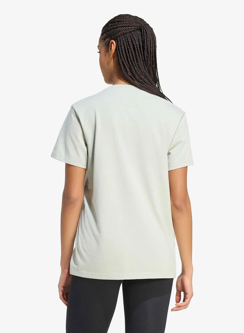 Adidas Floral Loose Graphic T-Shirt