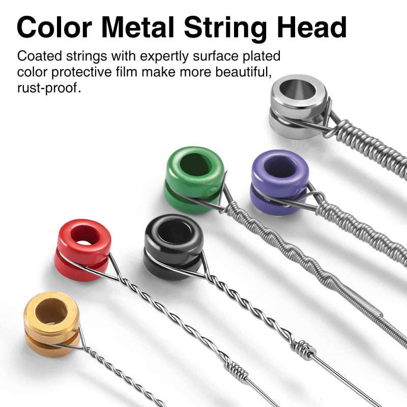 POGOLAB Guitar Strings Electric Guitar Strings 6 String Set - Thin, 11-50, 10 Pack - Image 3