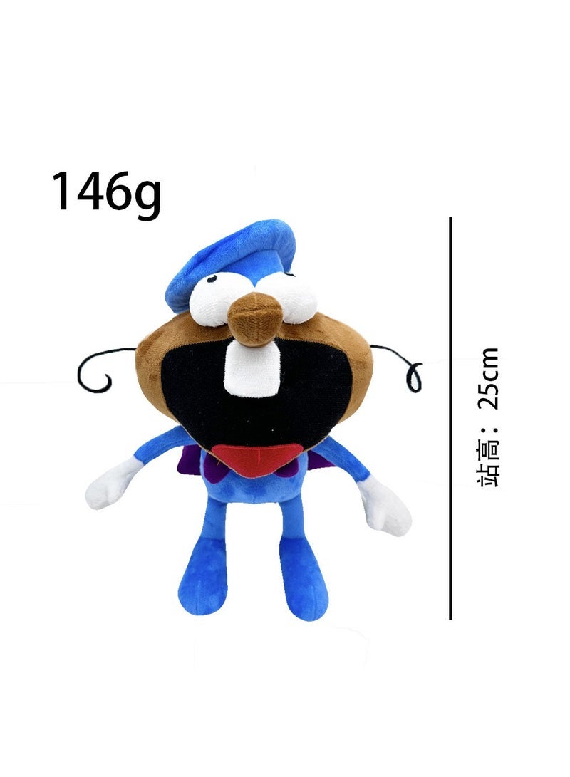 general Pizza Tower Plush Toy - 25cm/9.84inch Soft Pepper Doll Plush Toy | Cartoon Pizza Tower Game Surround Machine Chef Plush Toy Kids Adult Game Fans - Image 3