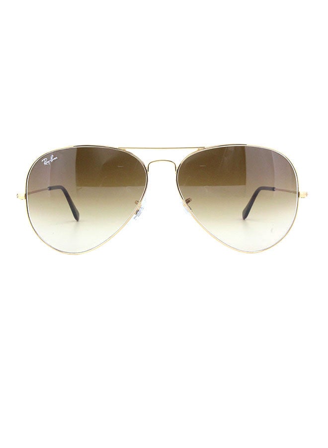 Ray-Ban Men Aviator Sunglasses - RB3025 - Lens Size: 62 mm - Gold - Image 2
