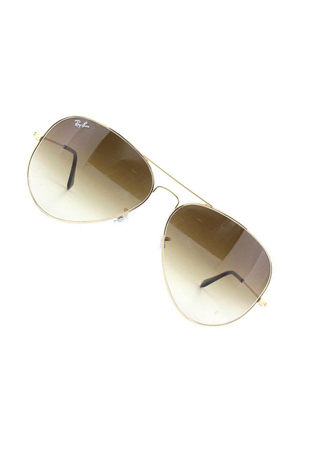 Ray-Ban Men Aviator Sunglasses - RB3025 - Lens Size: 62 mm - Gold - Image 4