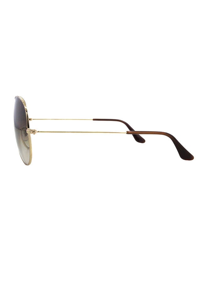 Ray-Ban Men Aviator Sunglasses - RB3025 - Lens Size: 62 mm - Gold - Image 3