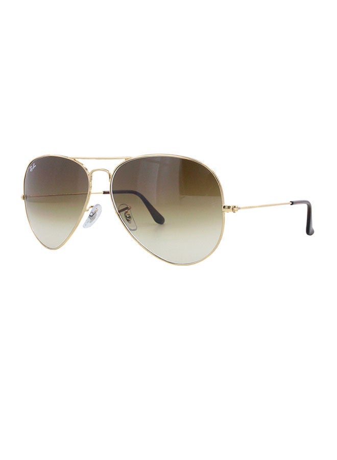 Ray-Ban Men Aviator Sunglasses - RB3025 - Lens Size: 62 mm - Gold