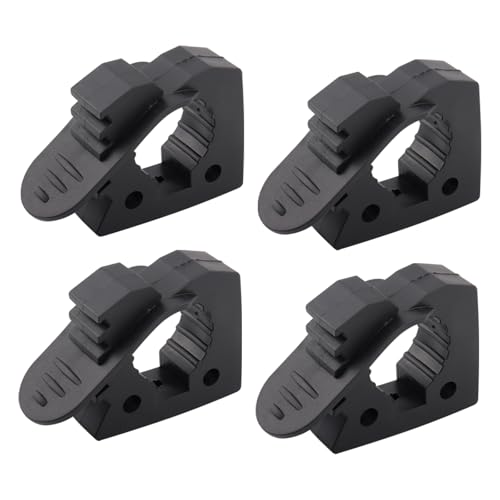 ADTOPI 4 PCS Quick Release Shovel Holder Black - Image 1