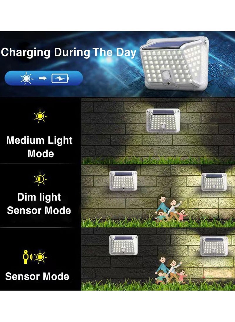 Y&D Outdoor Solar Light, LED Light 120° Super Bright Wall with Motion Detector, IP65 Waterproof Garden Security (Energy Class A+++)(A) [Energy E]  - Image 3
