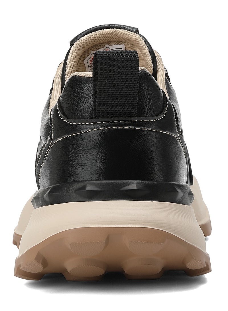 Sky View Men's Fashion dress sneakers Casual Business Work indoor outdoor lightweight Breathable All-match Walking Shoes Sports Lace Up Soft Sole Comfort Shoes - Image 4