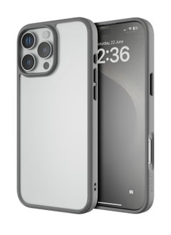 Clear Case with Grey outline design