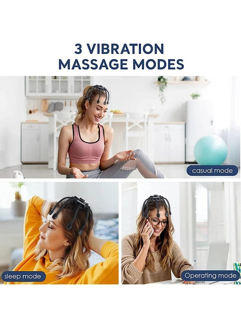 Prime by javaudan - Electric Scalp Massager with 3 Modes 360 Degree Head Massager with 8 Claws - Image 1