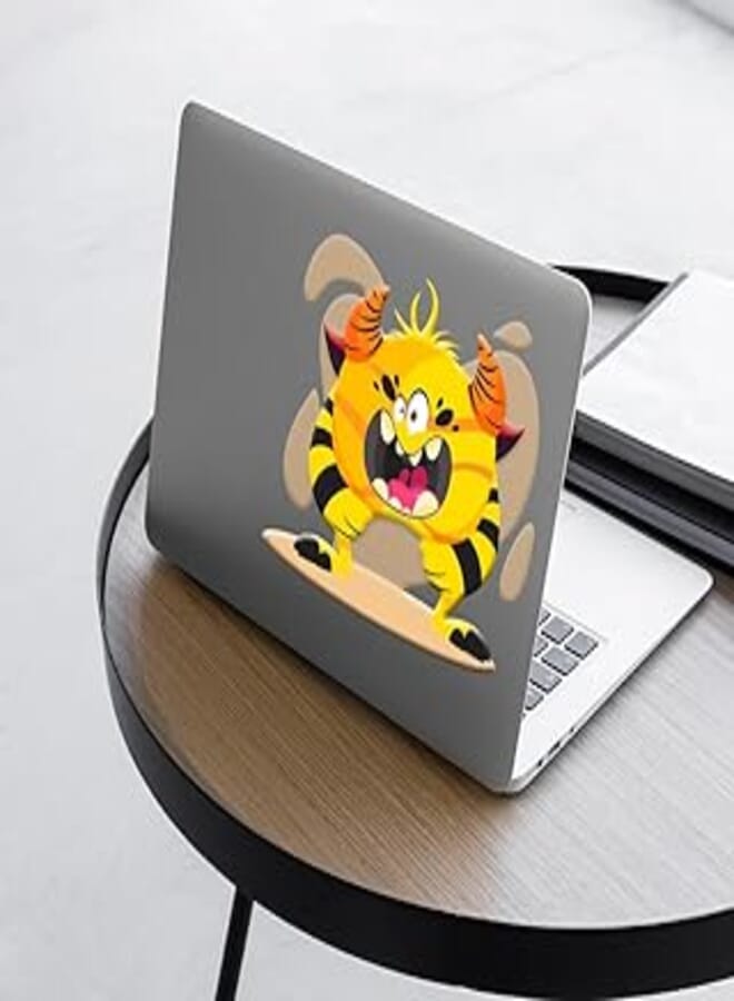 Generic Laptop skin size 15×15 on the outside and 8×7 on the inside, removable Laptop skin, Sticker multi-colored, transparent vinyl plastic sticker - 6221243349686