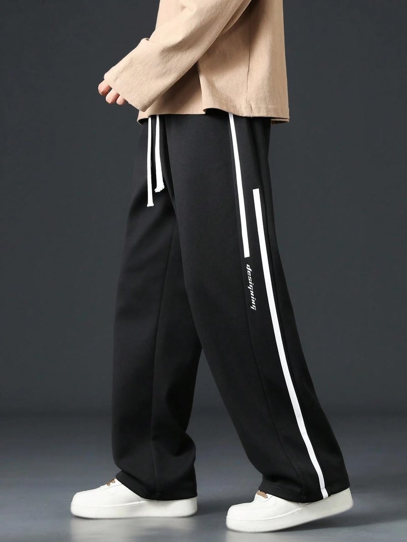 Lymio Track Pant for Men || Regular Fit || Track Pants || Full Elastic Jogger Track Pant (TP-39-Black-XL) - Image 3