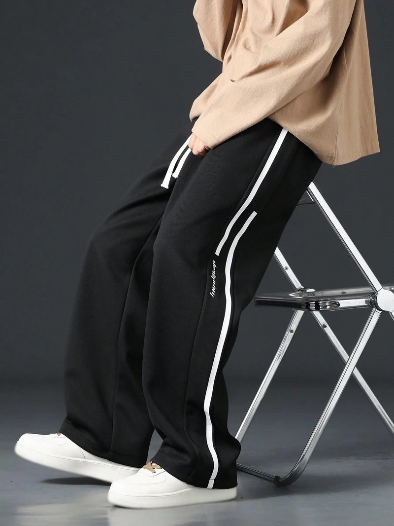 Lymio Track Pant for Men || Regular Fit || Track Pants || Full Elastic Jogger Track Pant (TP-39-Black-XL) - Image 2