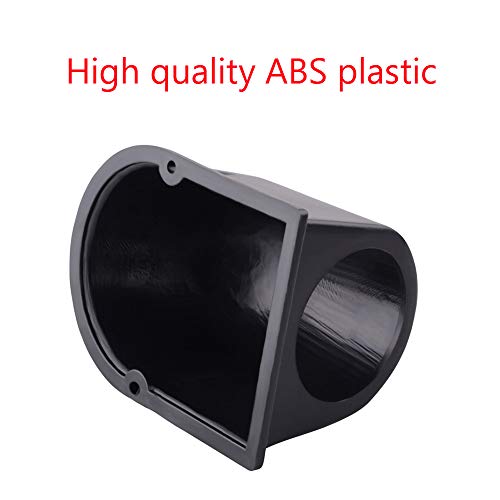 ESUPPORT Universal Car Motor 2" 52MM Black ABS Plastic Gauge Meter Dash Dashboard Mount Pod Holder - Image 3