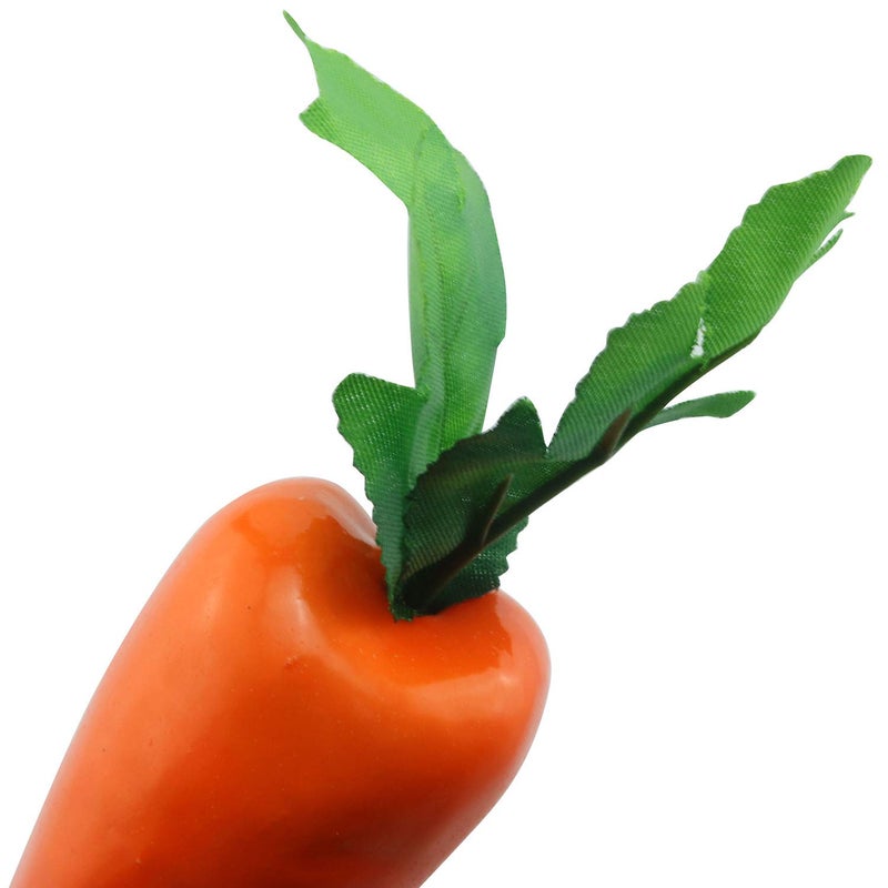 Tegg Tegg Artificial Carrot 3PCS Simulation Carrots Artificial Vegetables for Party Home Kitchen  - Image 4