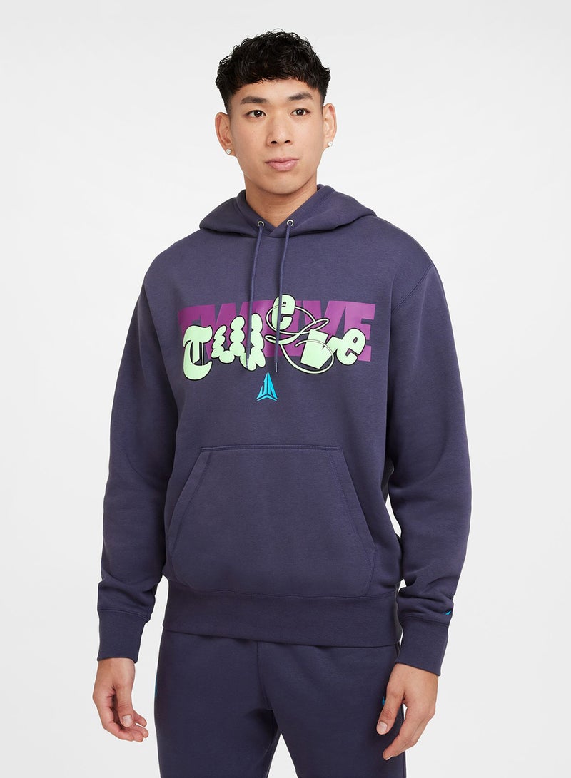 Nike Logo Club Printed Hoodie  - Image 1