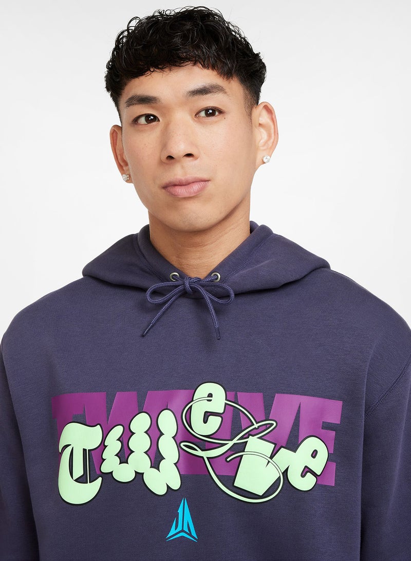 Nike Logo Club Printed Hoodie  - Image 3