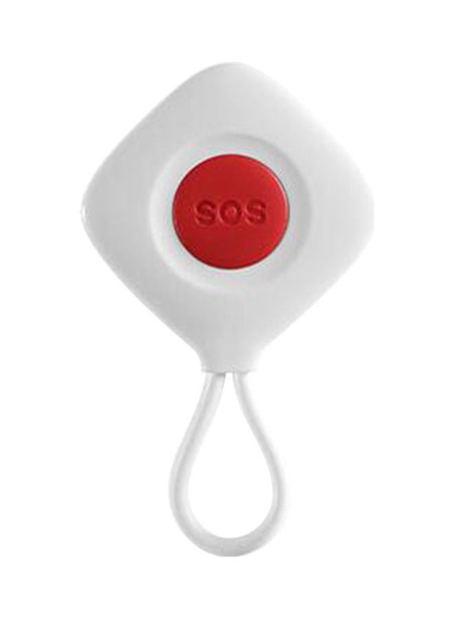 Wireless Remote Call on For Help Security Alarm System White/Red - Image 1