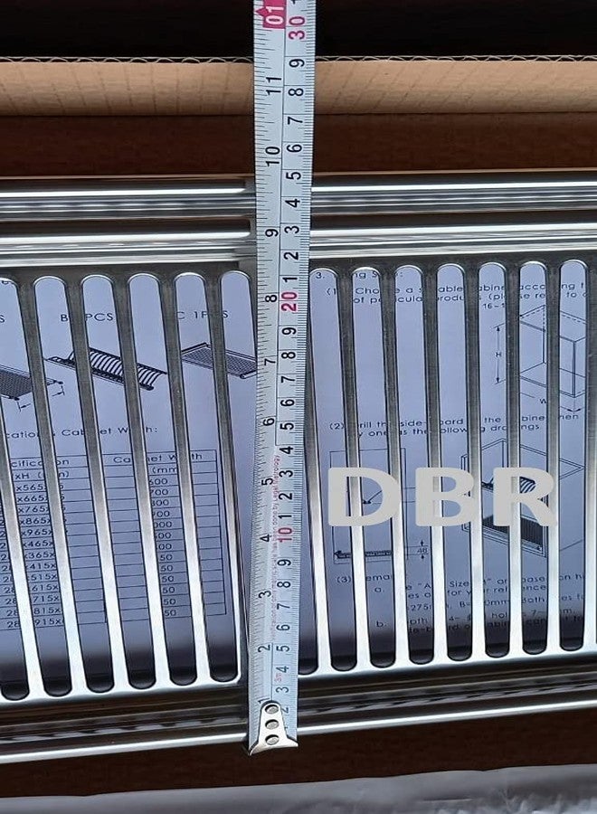 DBR Kitchen Steel Dish Rack Drainer Tray for Cabinet Width 700mm gtpt Modular Kitchen Organiser Set of 3pcs - Image 3