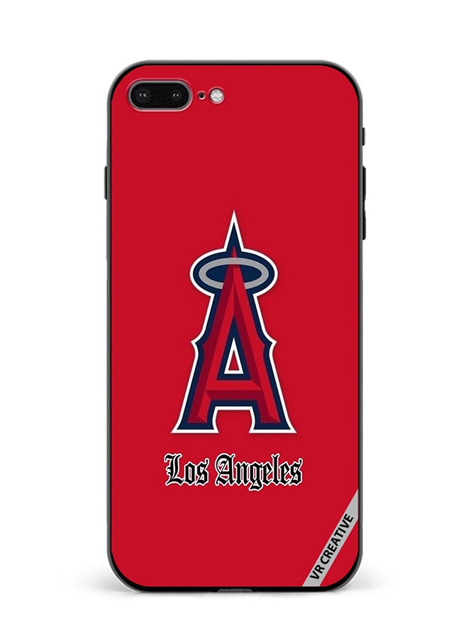 VR CREATIVE Protective Case Cover For Apple iPhone 7 Plus/8 Plus Los Angeles Design Multicolour - Image 1
