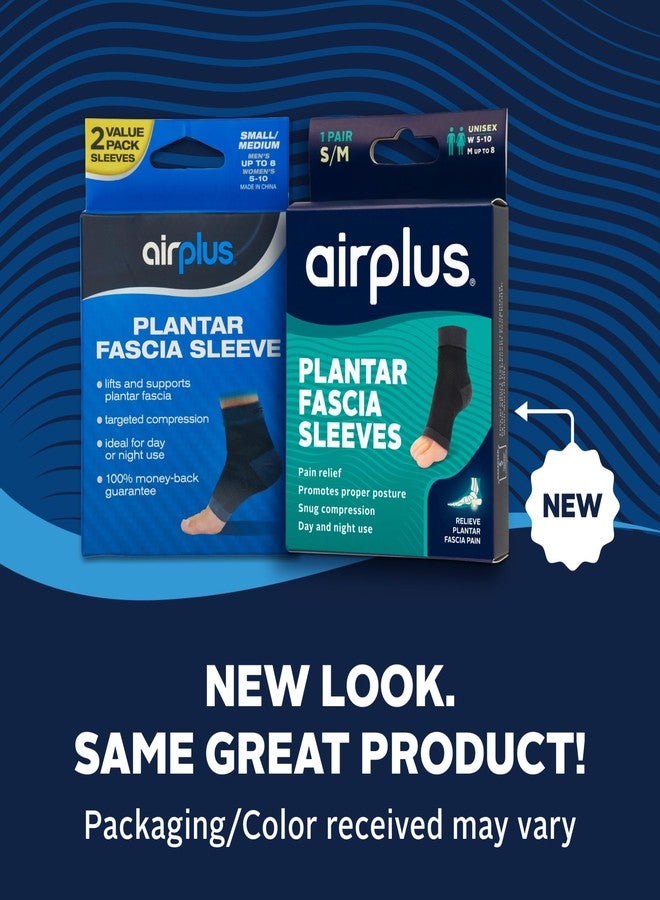 Airplus Plantar Fascia Sleeve (FSA&HSA Eligible) Provides Heel and Arch Support, for Men and Women, Small-Medium - Image 2