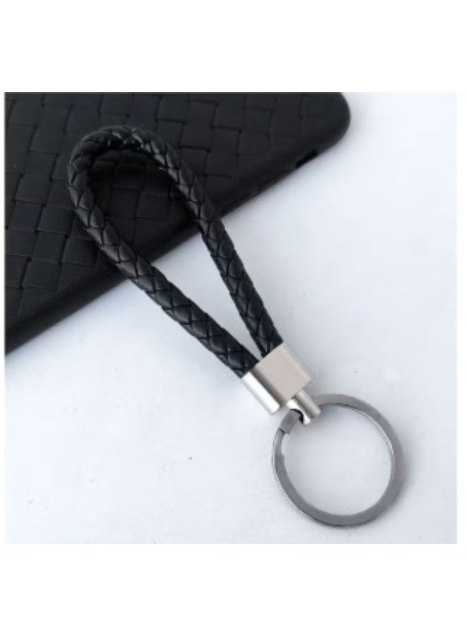 Anti-lost Car Keychain with Phone Number Card Keyring Phone Number Plate Key Ring Auto Vehicle Key Chain Accessories - Image 3