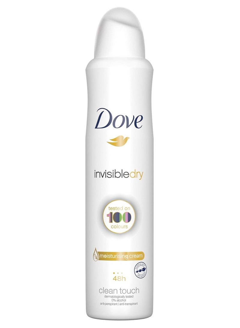 دوف مزيل عرق سبراي إنفيزيبل دراي – 250 مل - Image 1