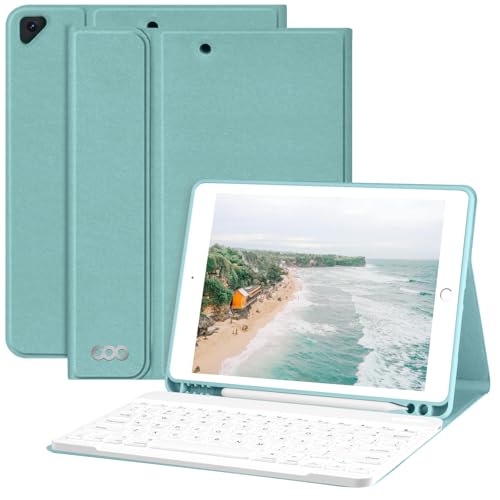 COO for iPad 9th Gen 2021 Case with Keyboard 10.2 inch, for iPad 8th Gen 2020/7th Gen 2019/Air 3/Pro 10.5 Keyboard Case, Detachable Wireless Bluetooth Keyboard with Pencil Holder for iPad 2021 9th - Image 1
