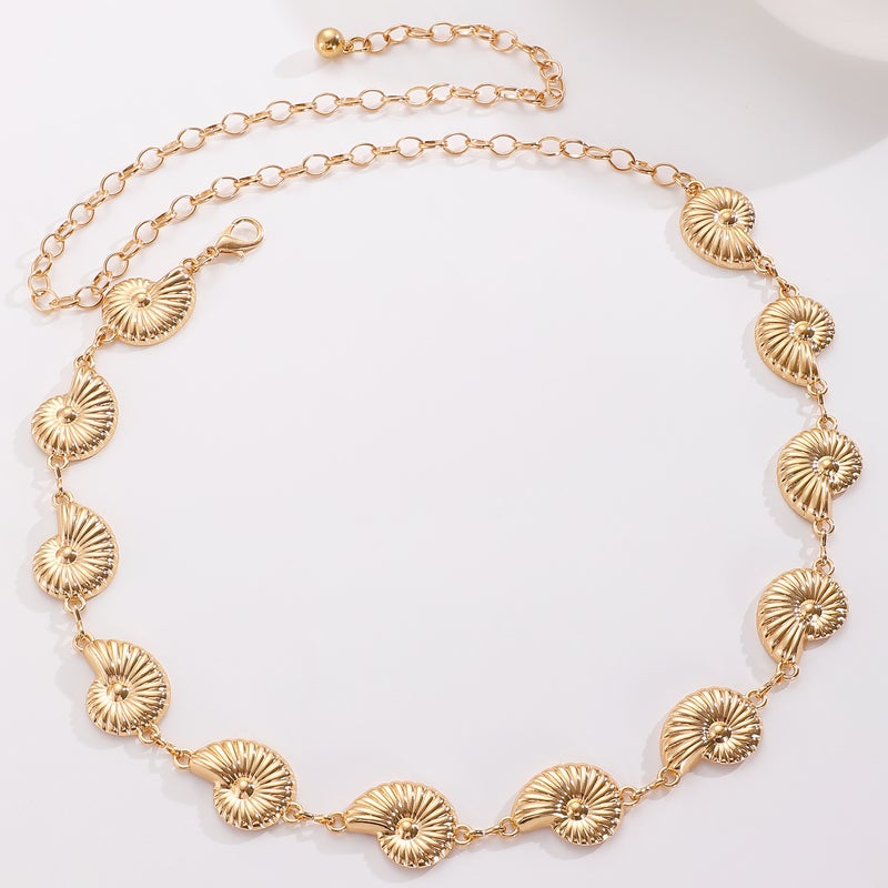 ofeankri Women's Slim Waist Chain, Stylish Metal Belt for Dresses and Shirts - Image 4