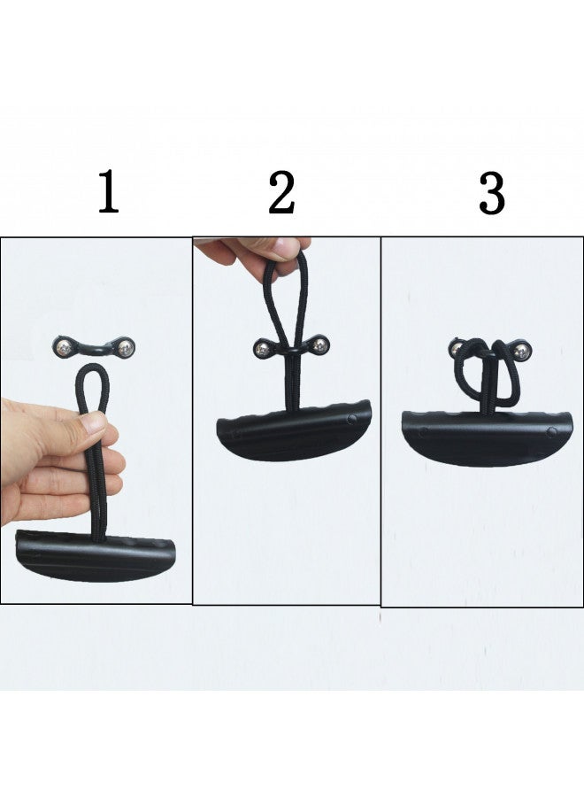 YYST Lot 2 Kayak Carry Handle Pull Handle T-Handle with Cord and Pad Eyes - Image 3