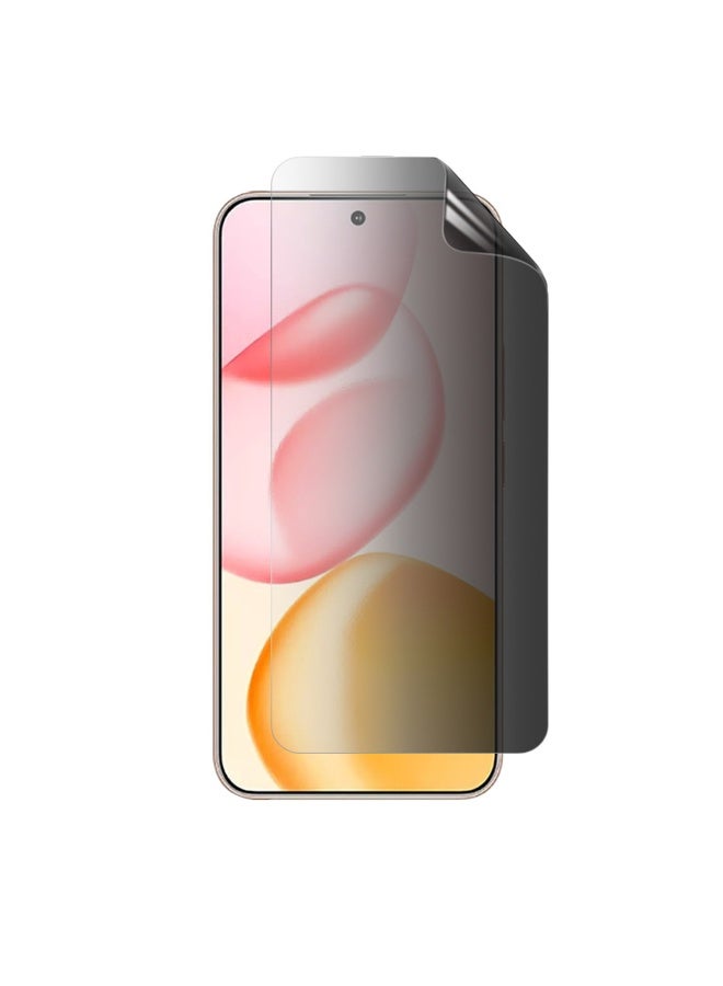Privacy-preserving matte hydrogel screen protector compatible with Infinix Hot 60 Pro