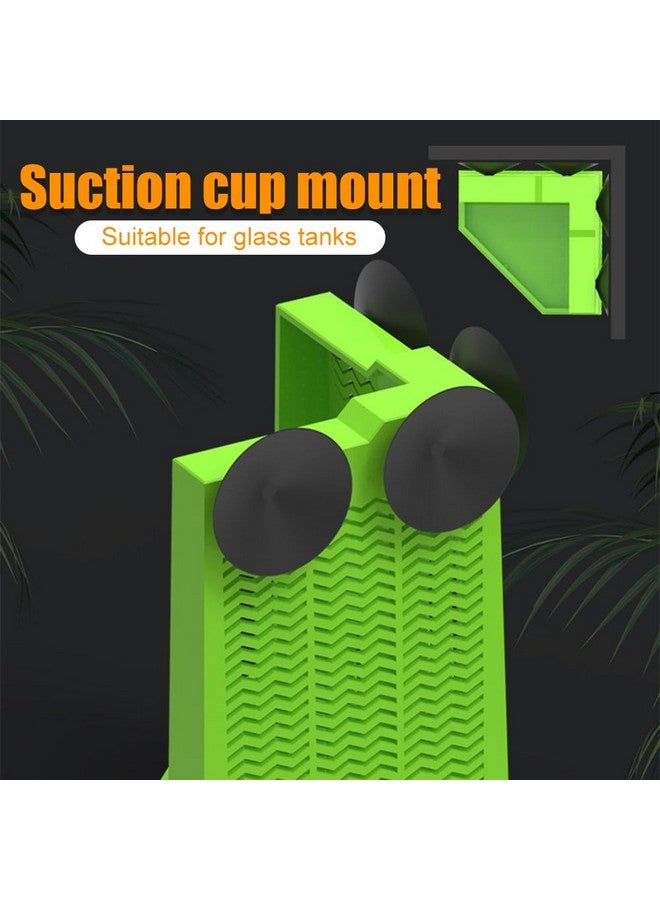 MiOYOOW Bearded Dragon Feeder, Escapeproof Corner Reptile Feeder Box with Suction Cups for Lizard, Lguana, Gecko, Bearded Dragon - Image 5