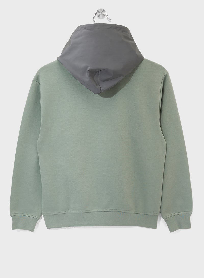 Calvin Klein Jeans Youth Color Block Hoodie - Image 2