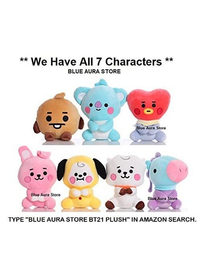 Blue Aura - Bts Plushies Toy Cooky19Cm Big Size Bt21 Sitting Stuffed Plush Soft Toy (Cooky 19Cm Plush) - Image 1